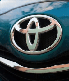 Toyota front grille
