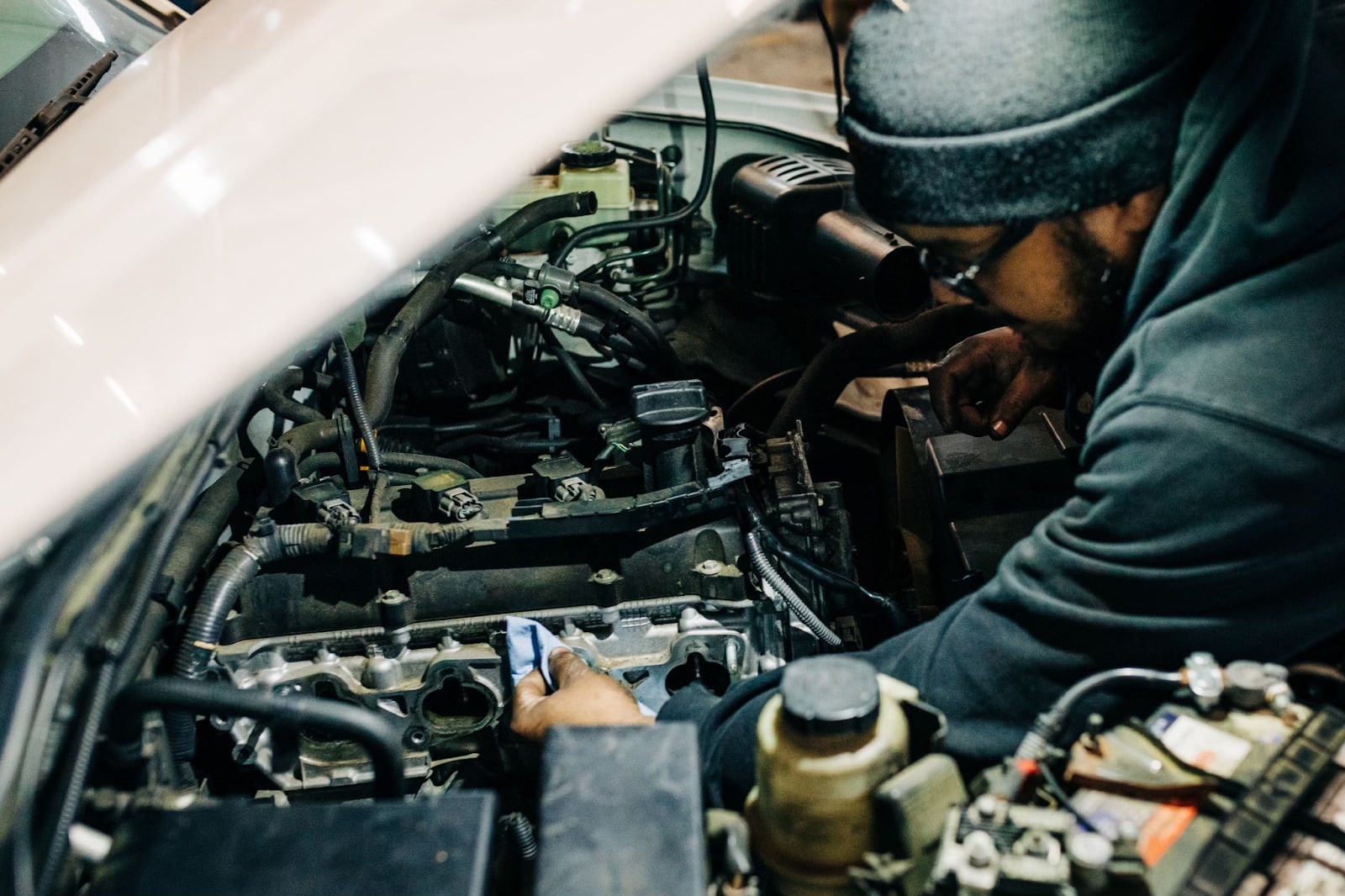 Blue Ridge Automotive technicians at work